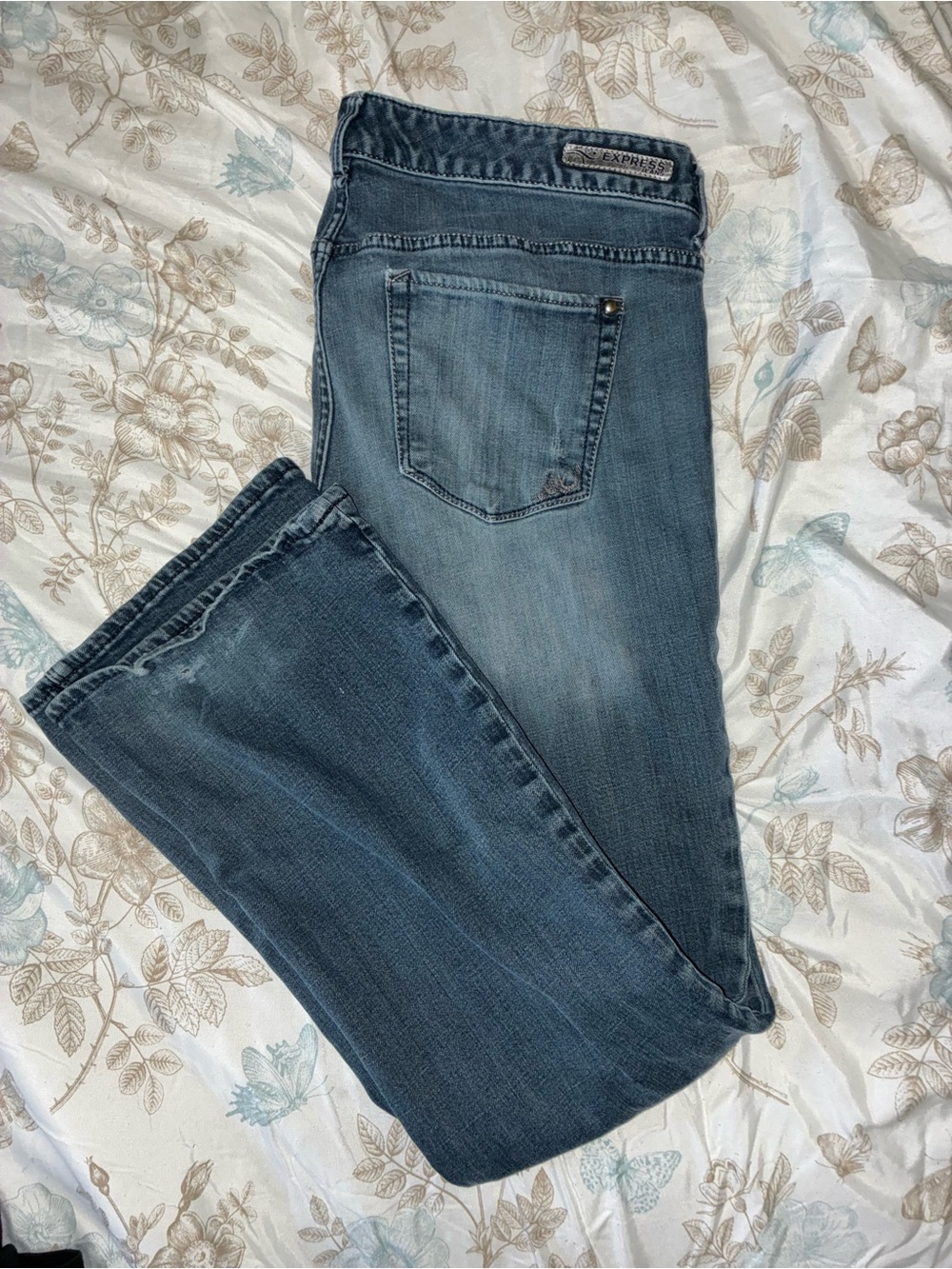 Express women’s low rise bootcut jeans Y2K
